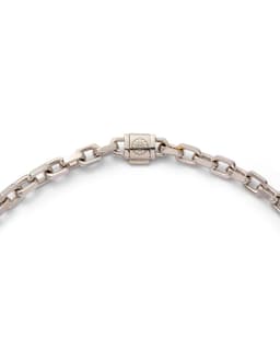 'Blanco' Flower Pendant - image 4 - close-up of chain clasp