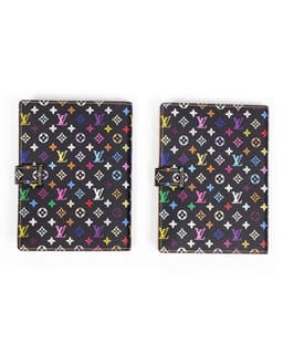 Special Order Black Multicolore Monogram Photo Albums - Back