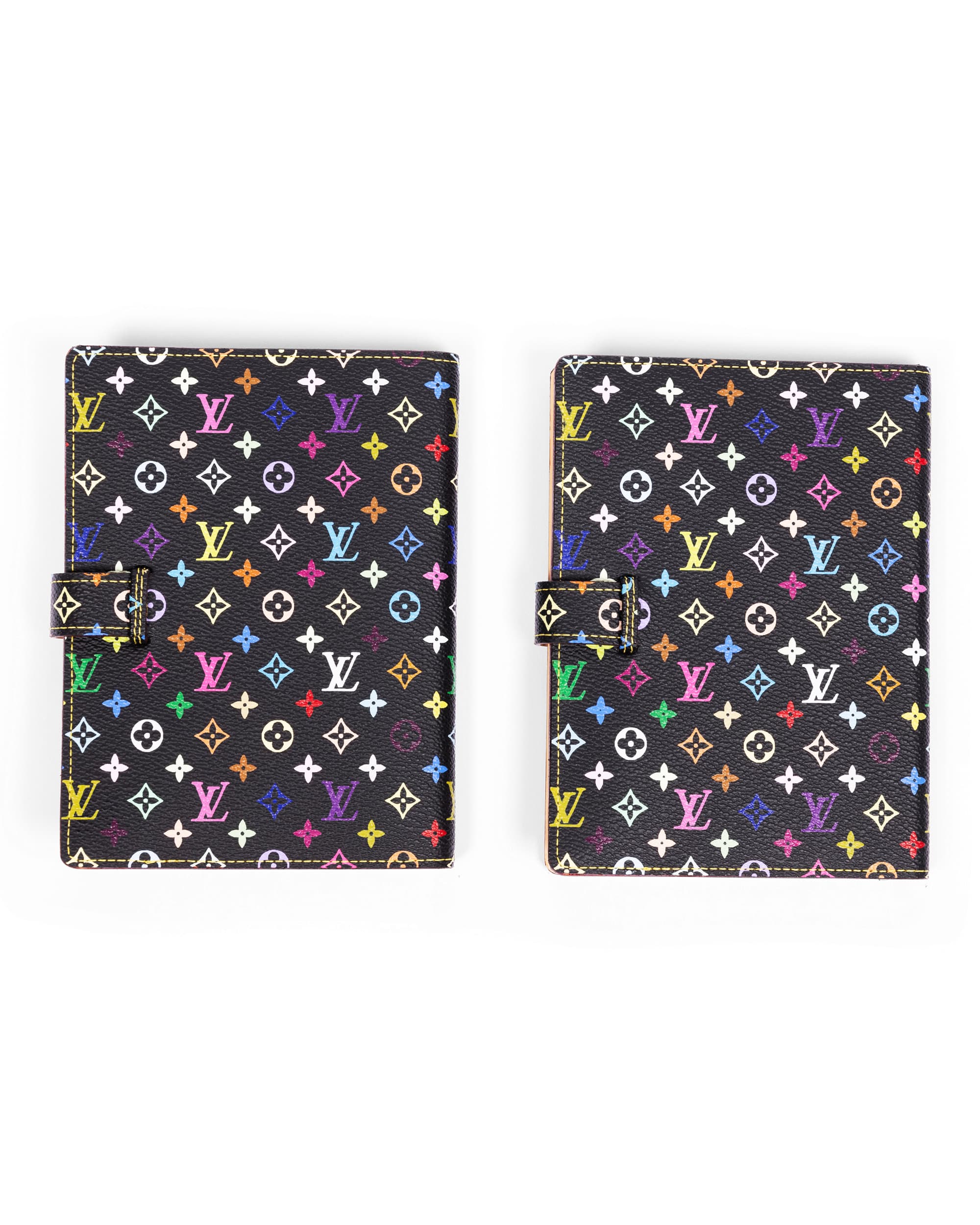 Special Order Black Multicolore Monogram Photo Albums - Back