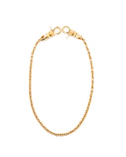 22k Yellow Gold Wallet Chain - image 1