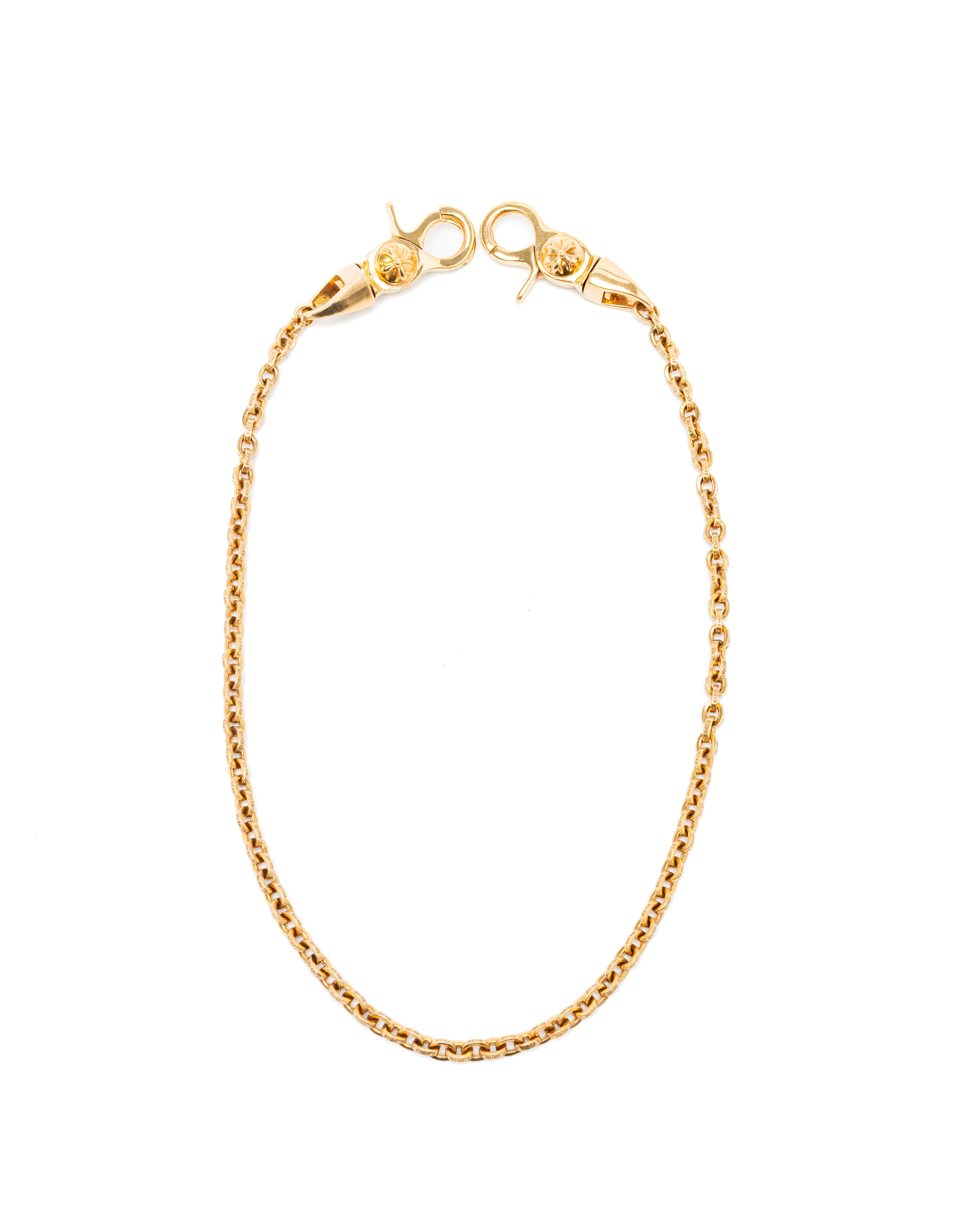22k Yellow Gold Wallet Chain - image 1