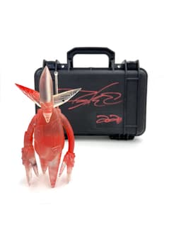 Patient Zero - Resinator - Image 1a - front of figure with flight case in the background
