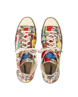 Converse Blue Star Patch All Star Hi Comic Sneaker - image 7 - bird's-eye view of interior insole