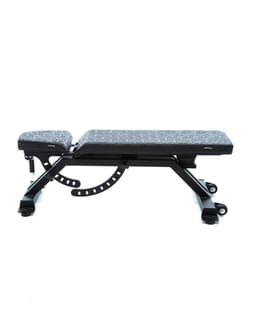 Rogue Fitness Chrome Hearts Plus Custom Leather AB-2 Adjustable Bench - image 3 - side view