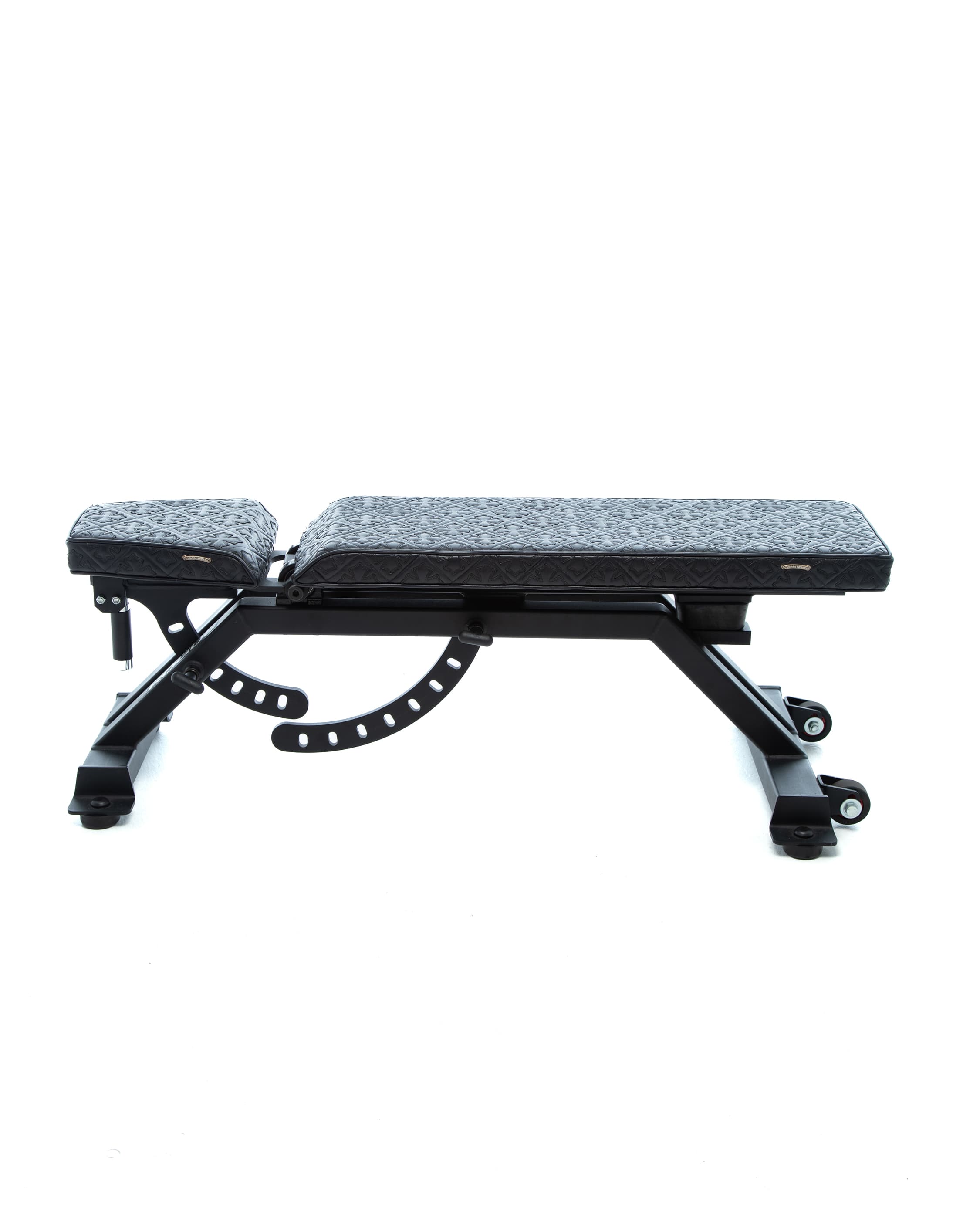 Rogue Fitness Chrome Hearts Plus Custom Leather AB-2 Adjustable Bench - image 3 - side view