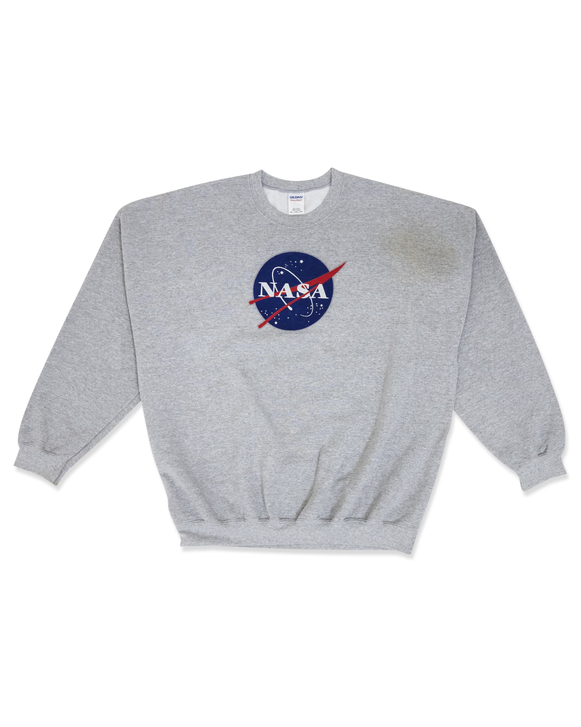 Grey Crewneck T-Shirt - Front