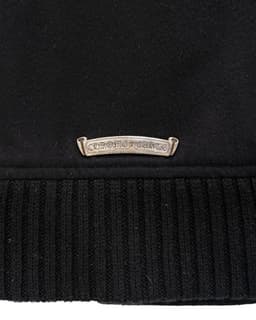 Multicolor Cross Patch Letterman Jacket - image 7