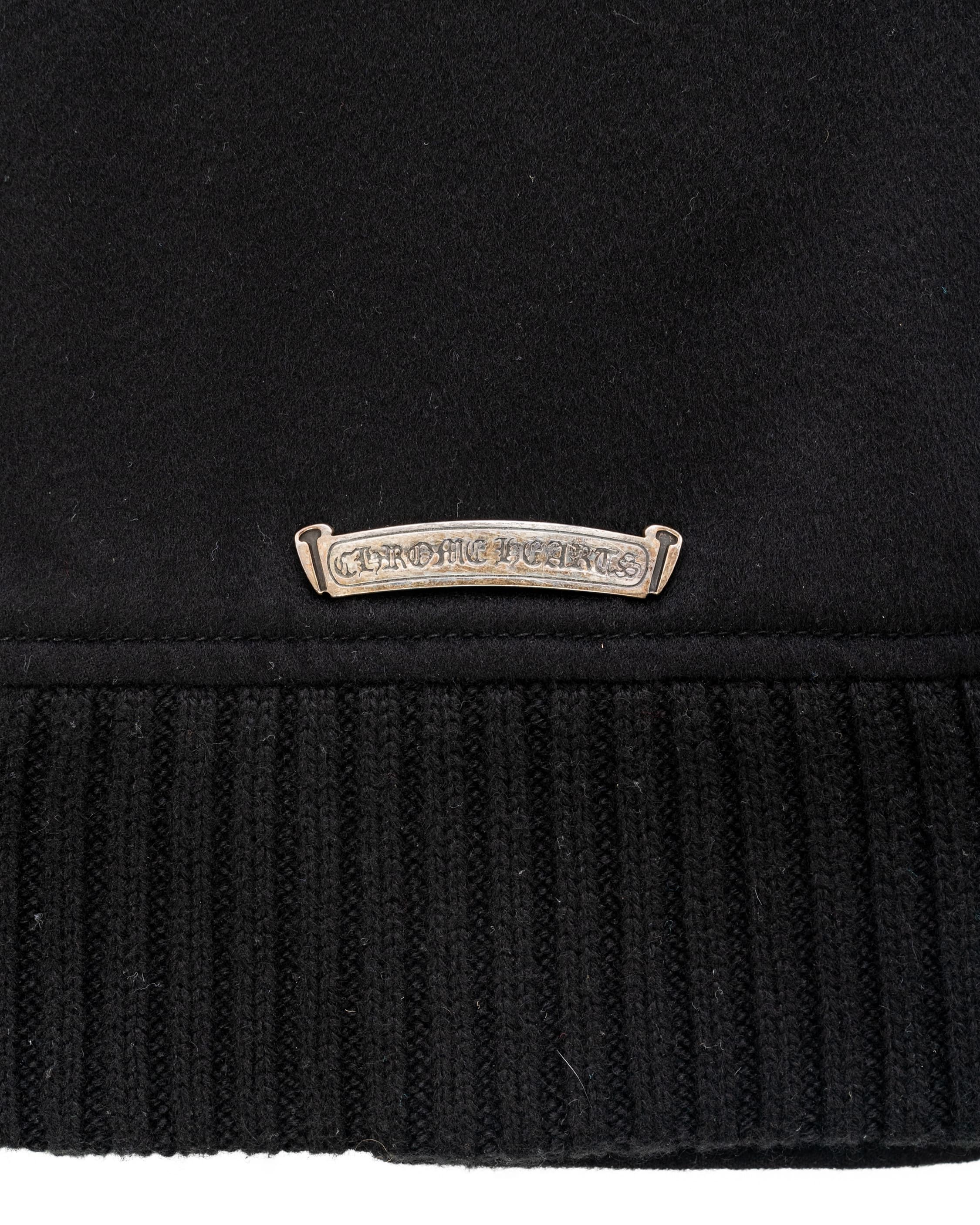 Multicolor Cross Patch Letterman Jacket - image 7