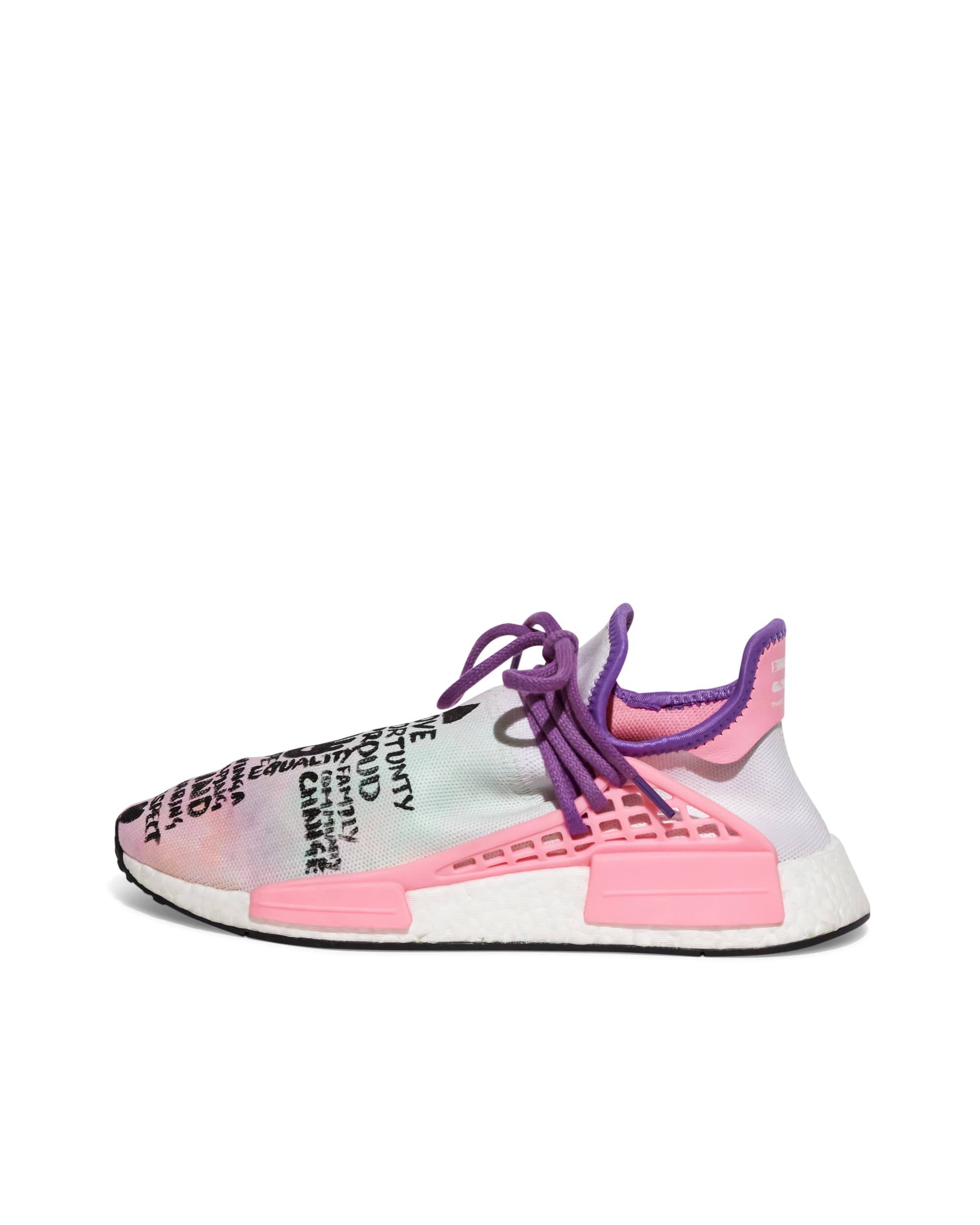 Pink Hand Painted NMD Sample Sneakers - Left Outer