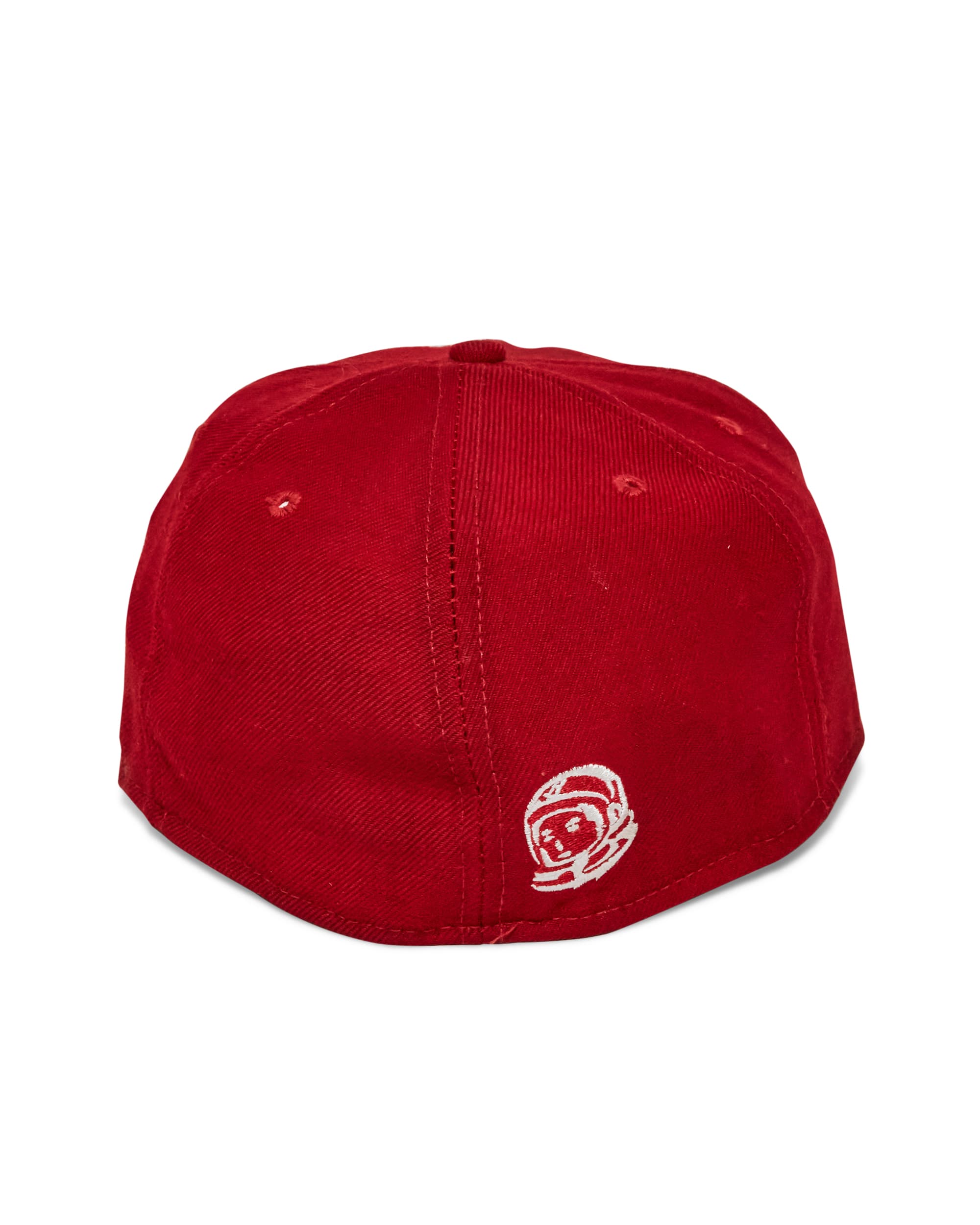 Red Fitted Cap - Back