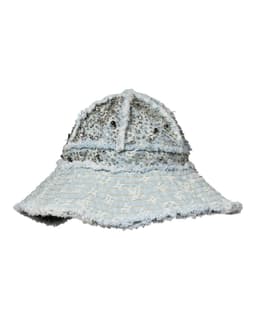Monogram & Jeweled Bucket Hat - image 1