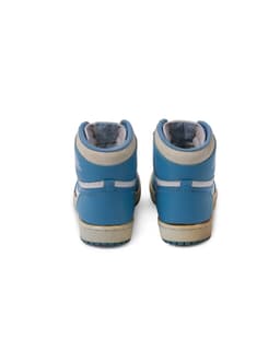 Air Jordan 1 High OG ‘Carolina Blue’ Sneaker - image 7 - back of sneakers - heels