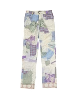 Patchwork pants - image 1