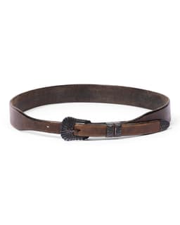 Dark Brown Belt - Front