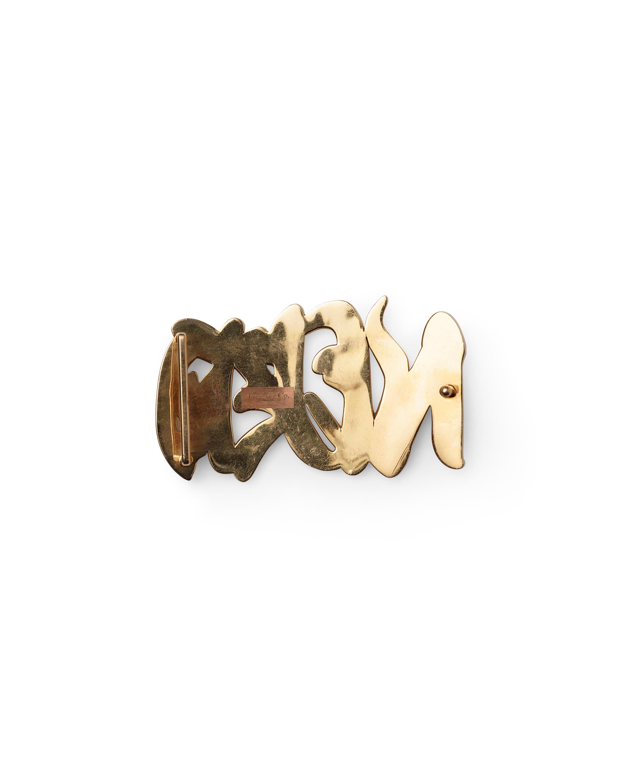 Gemstone N.E.R.D. Belt Buckle - Back