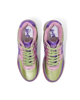 Metallic Road Sta Sneakers - Both Top