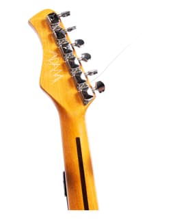 Beastie Boys Signed Guitar - Neck and Head Zoom