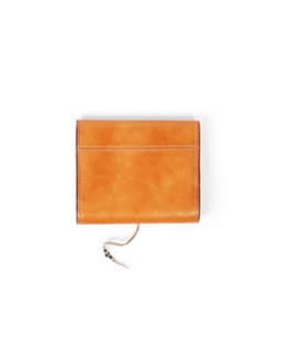 Natural Leather Notebook Case - Back