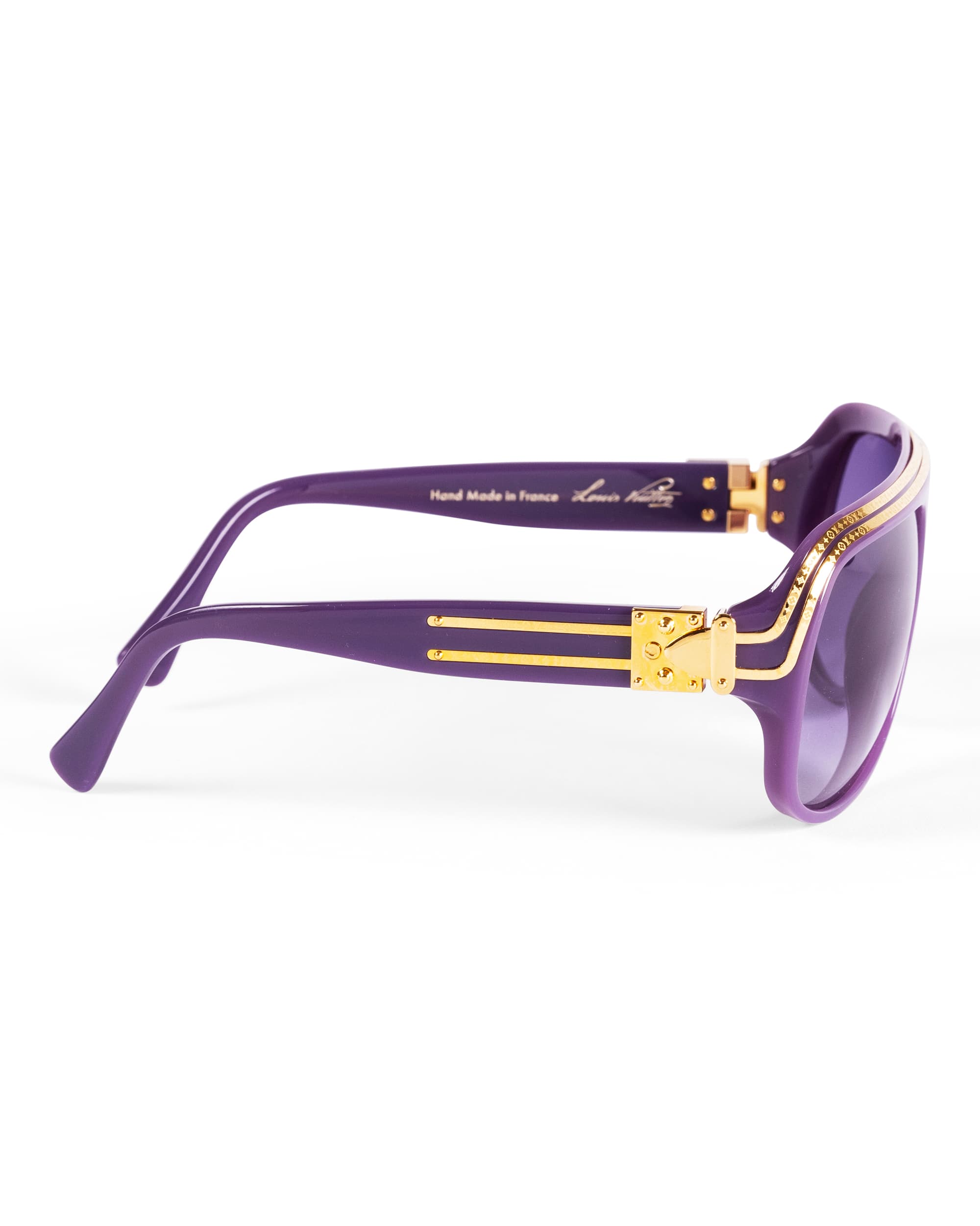 Millionaire Sunglasses - Purple Right
