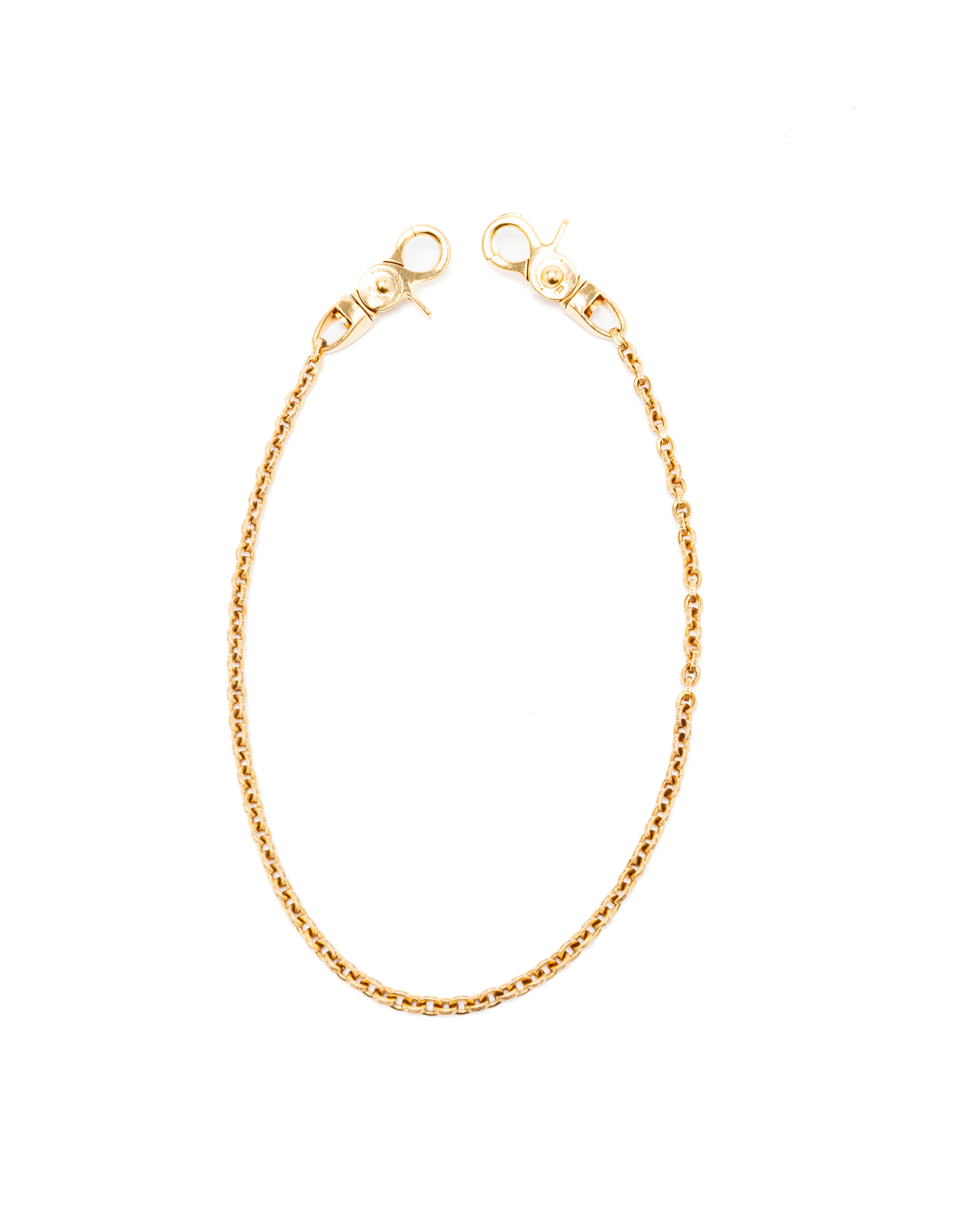 22k Yellow Gold Wallet Chain - image 2
