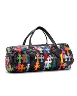 Multicolor Cemetery Cross Patch Duffle Bag - image 2