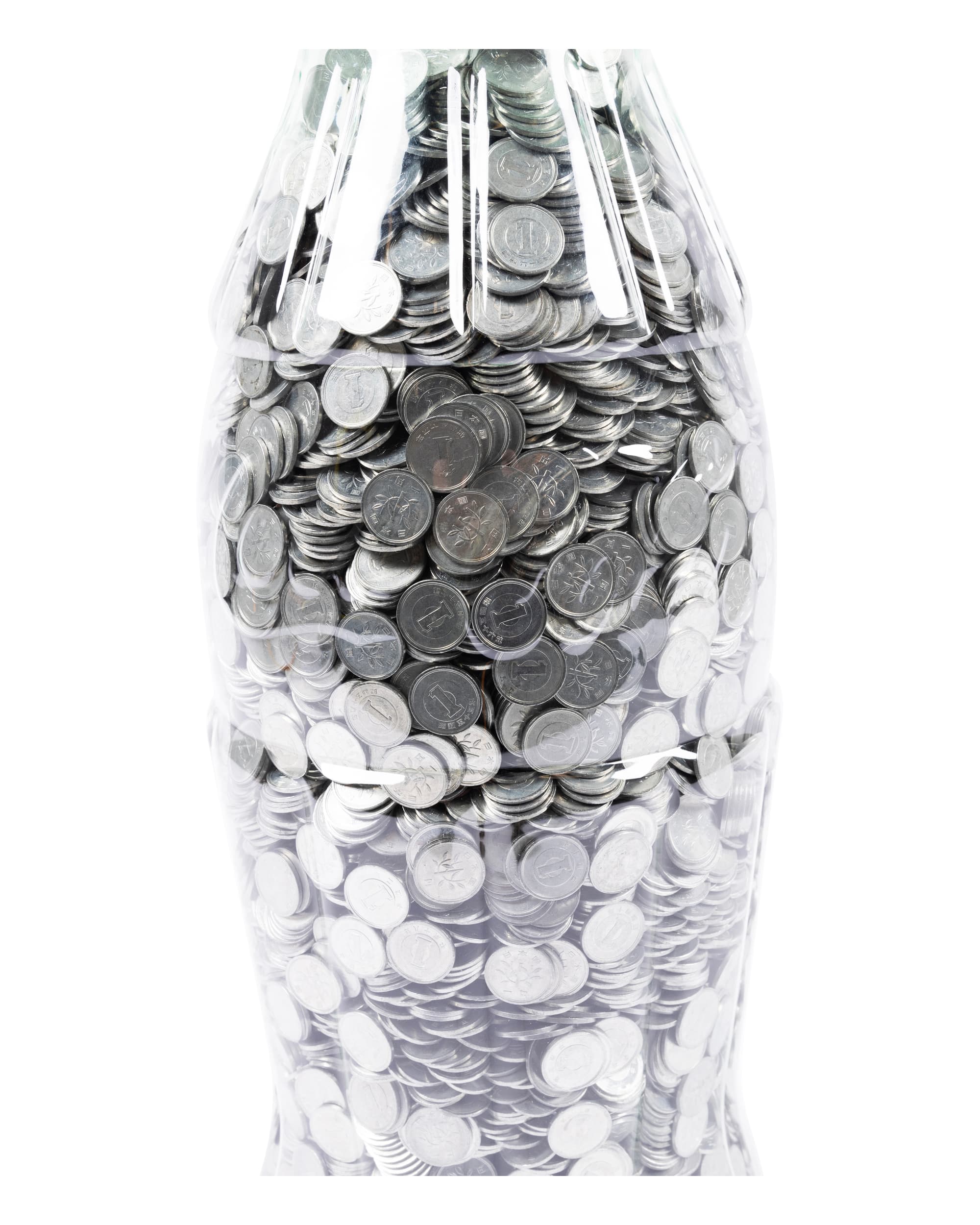 Coca Cola 1 Yen Piggy Bank - Front Zoom