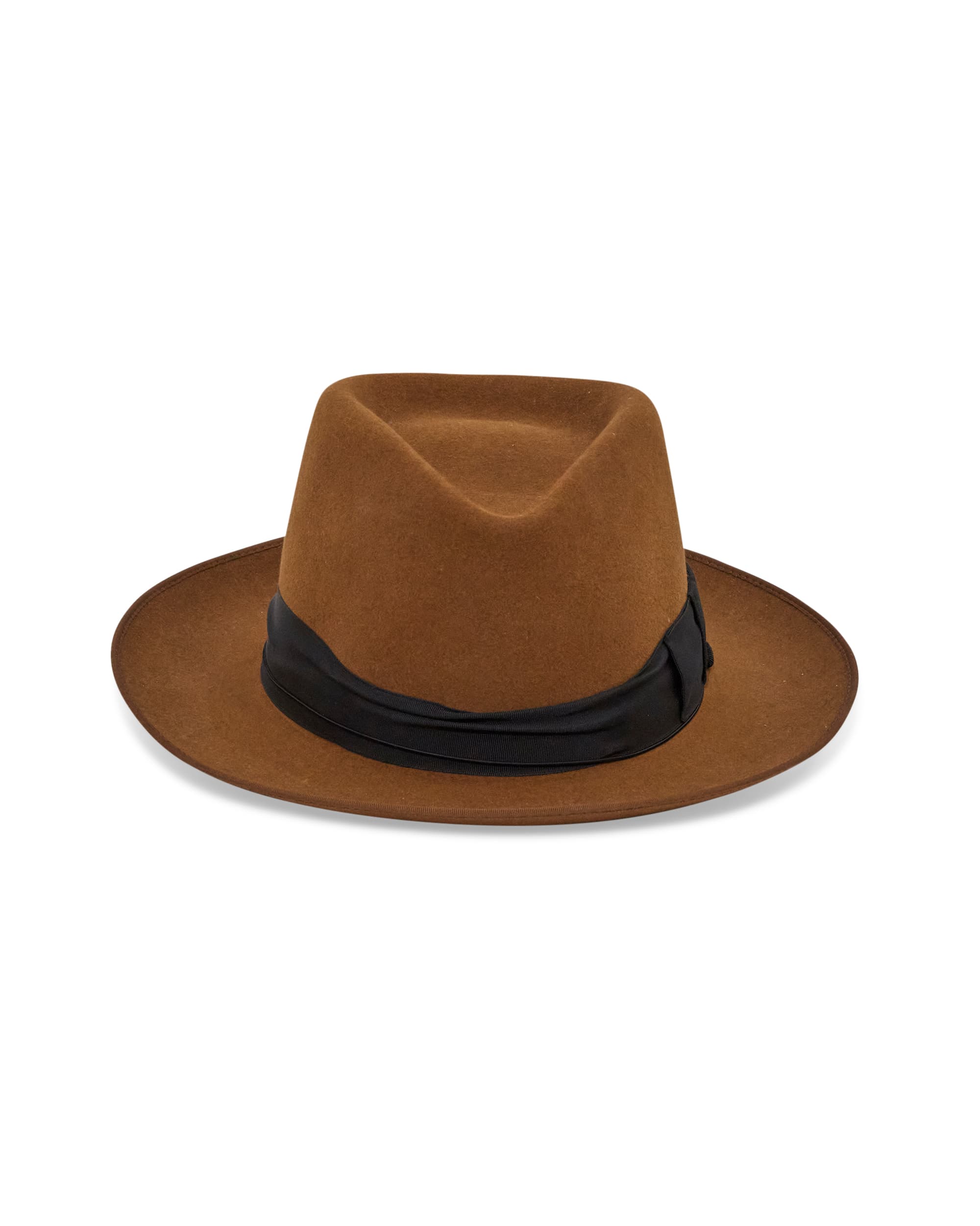 Brown Wool Hat - Front