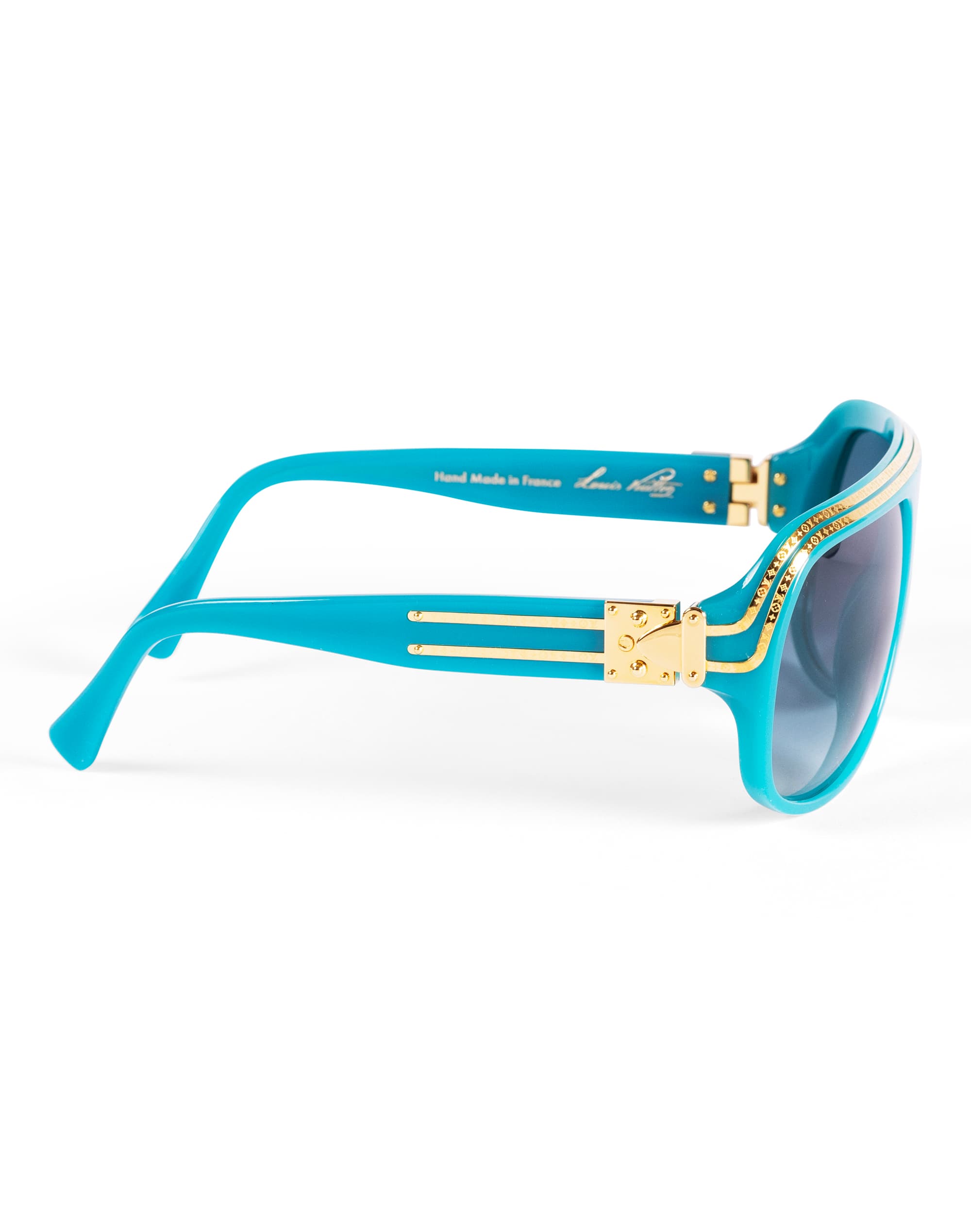 Millionaire Sunglasses - Blue Left
