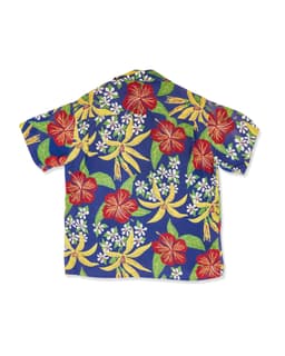 Blue Hawaiian Shirt - Back