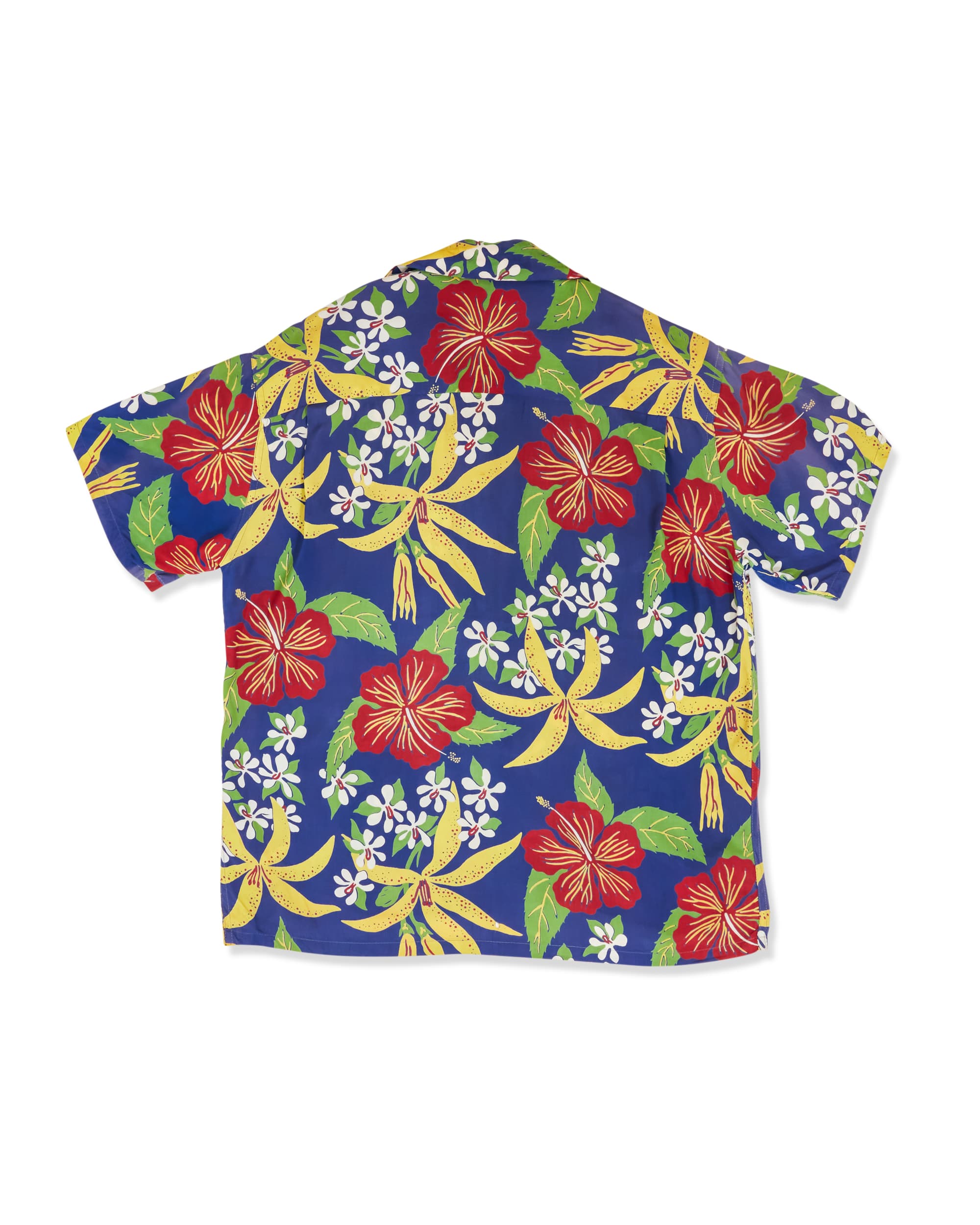 Blue Hawaiian Shirt - Back