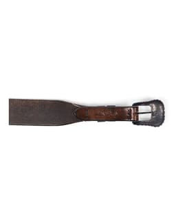 Dark Brown Belt - Buckle Zoom