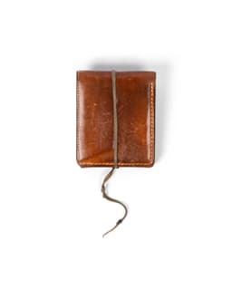 Brown Leather Wallet - Back